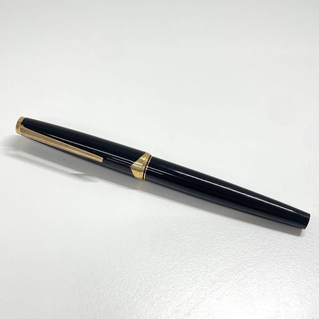 【TK】モンブラン 万年筆 ペン先 18K 750 ブラック ホワイトスター