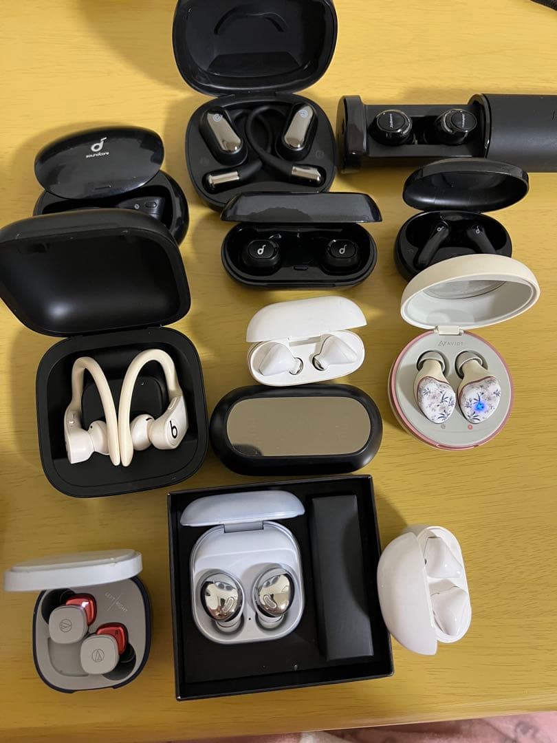 ◎動作未確認ジャンク Bluetooth ワイヤレスイヤホン まとめ売り 12個