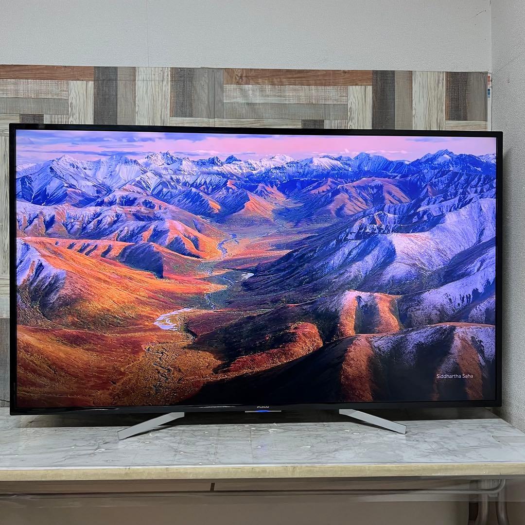 全国送料込❣️次世代量子ドットフナイ65型4K録画機能内蔵AndroidTV