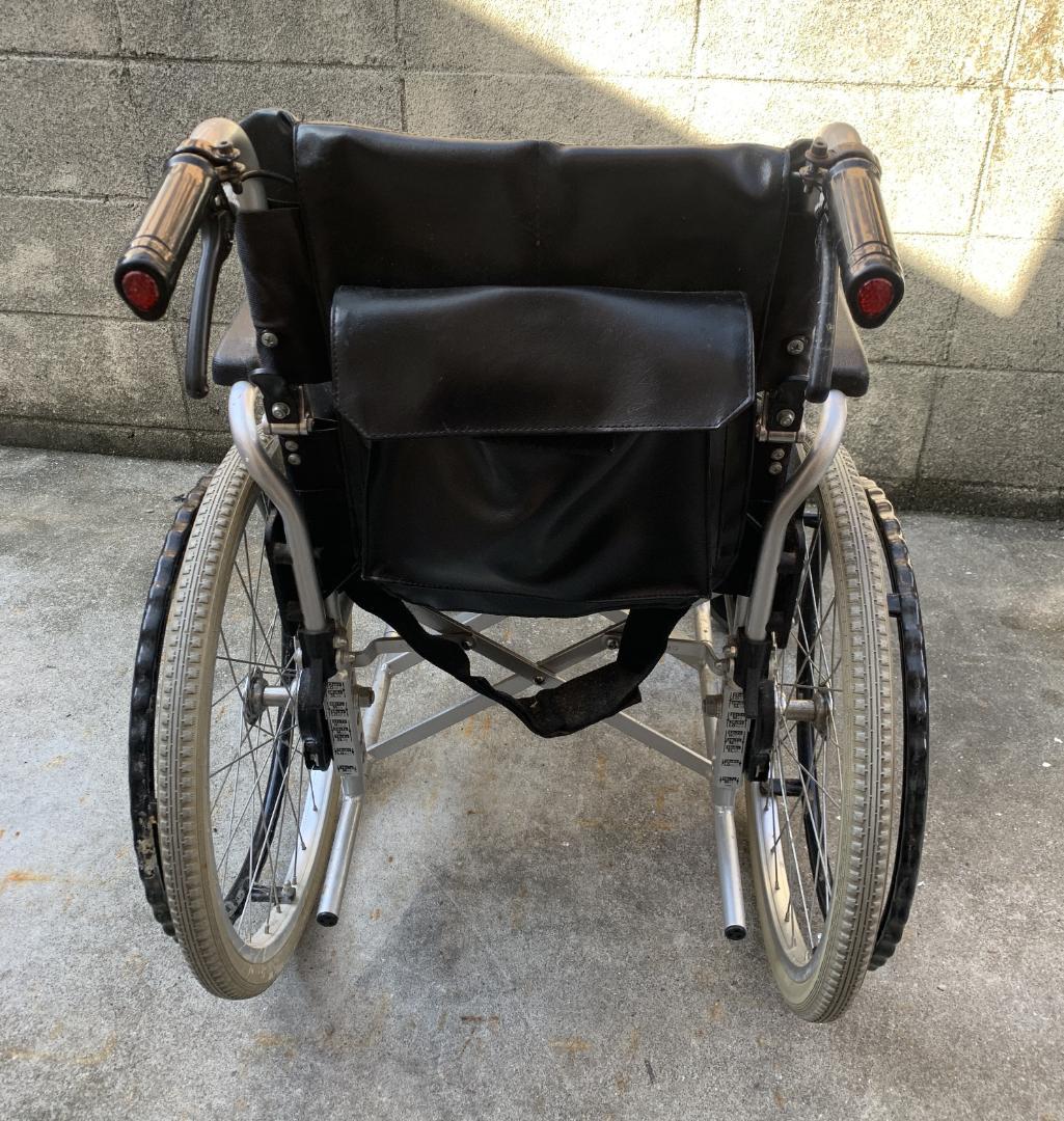 【H】 カワムラサイクル 車椅子自走用 KA820B-N2 25112206