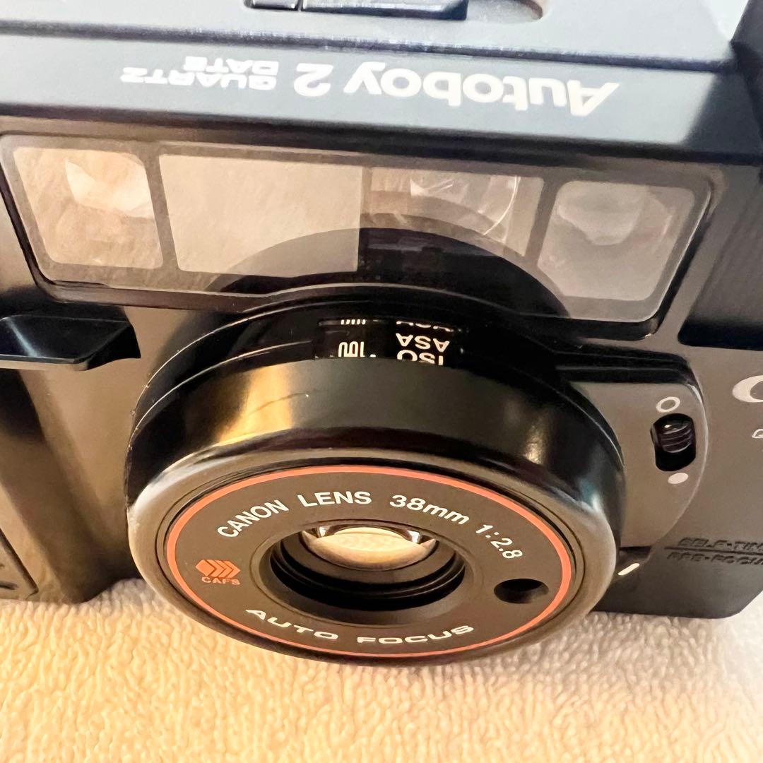 【動作品 美品】Canon Autoboy2 フィルムカメラ 動作確認済