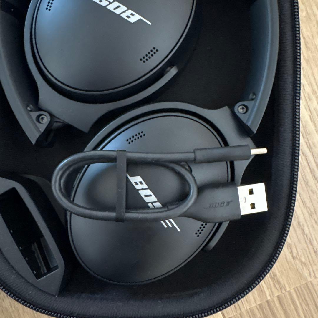 Bose Quiet Confort 45ワイヤレスヘッドホン ブラック