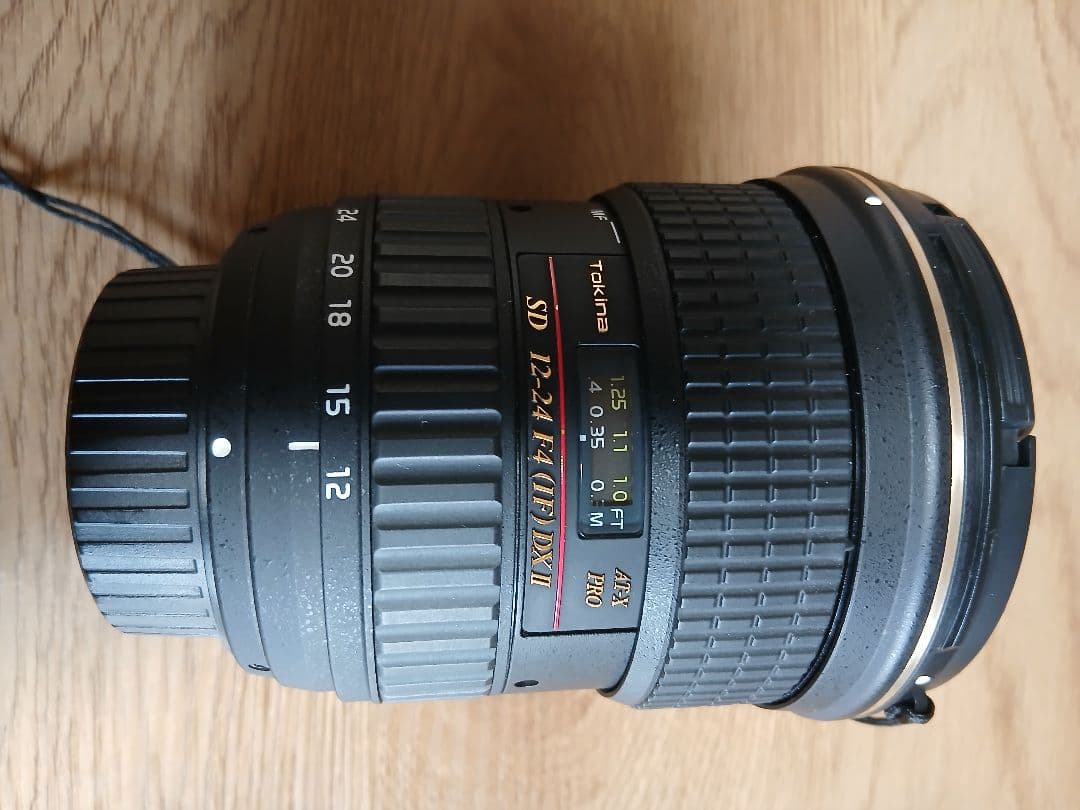 Tokina SD 12-24mm F4 レンズ　トキナー