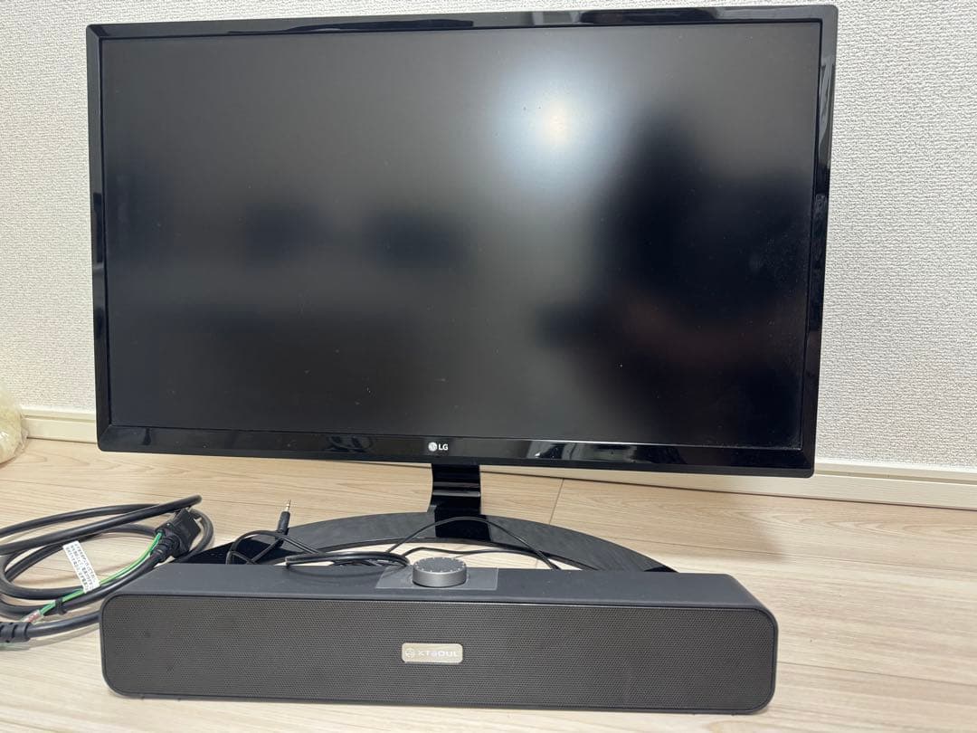 スピーカー付★LG 23.8インチ IPS 4K モニター