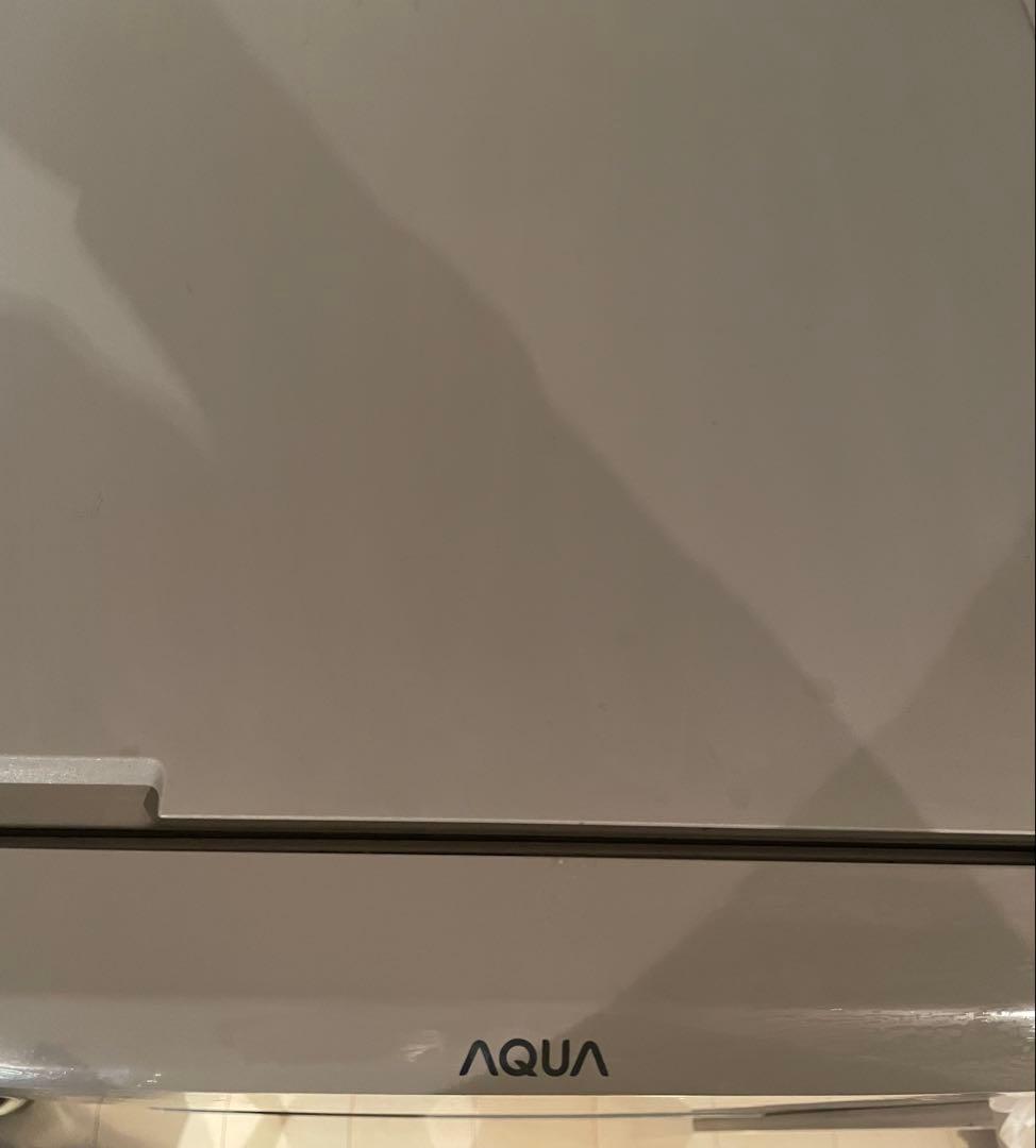AQUA 冷蔵庫 冷凍庫 シルバー 直接引取5,000円