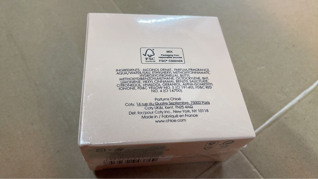 新品　未使用　未開封　クロエ　オードパルファム　 50ml