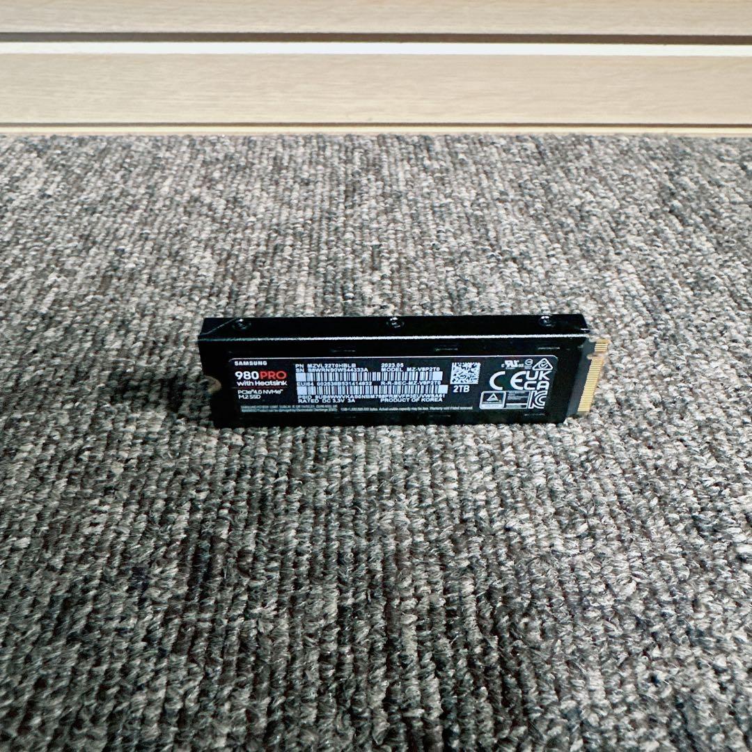 内蔵型SSD Samsung 980 PRO 2TB