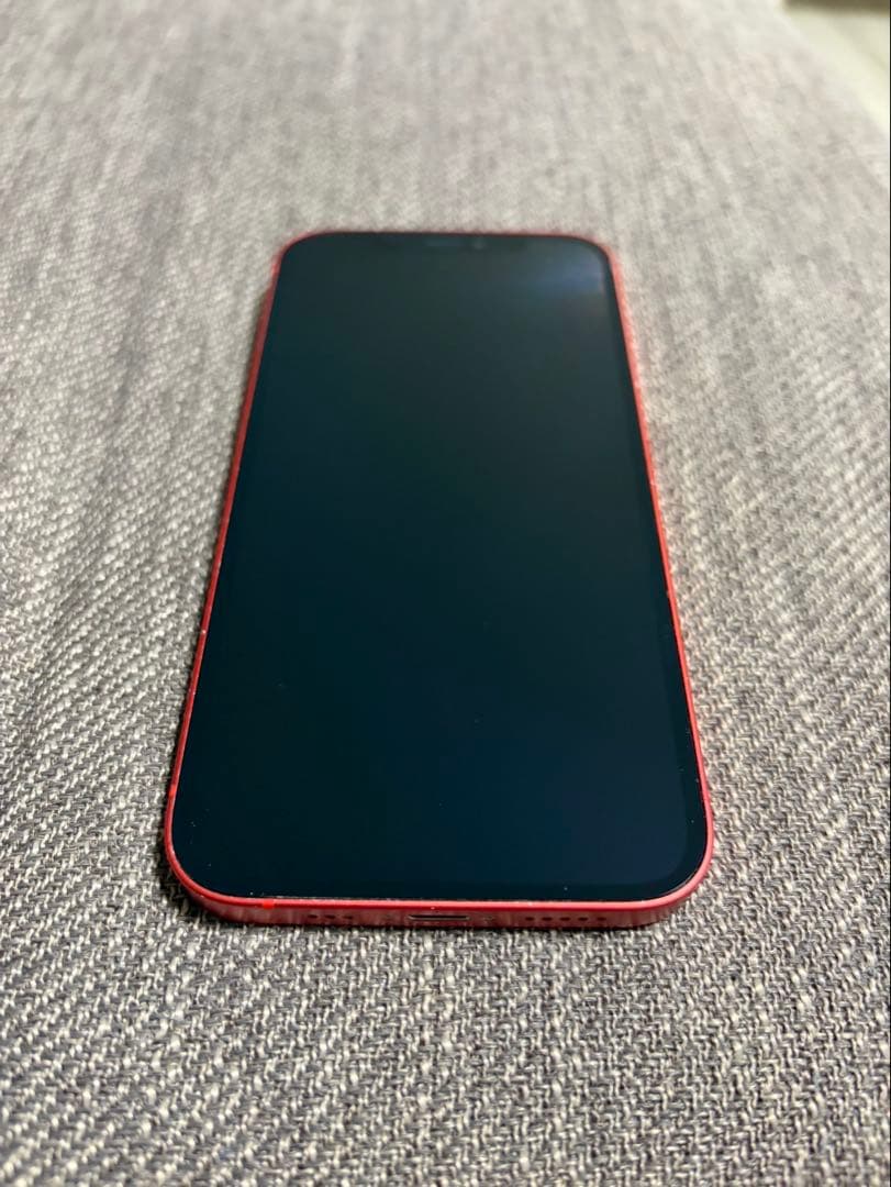 【美品】iPhone12 レッド64GB SIMフリー