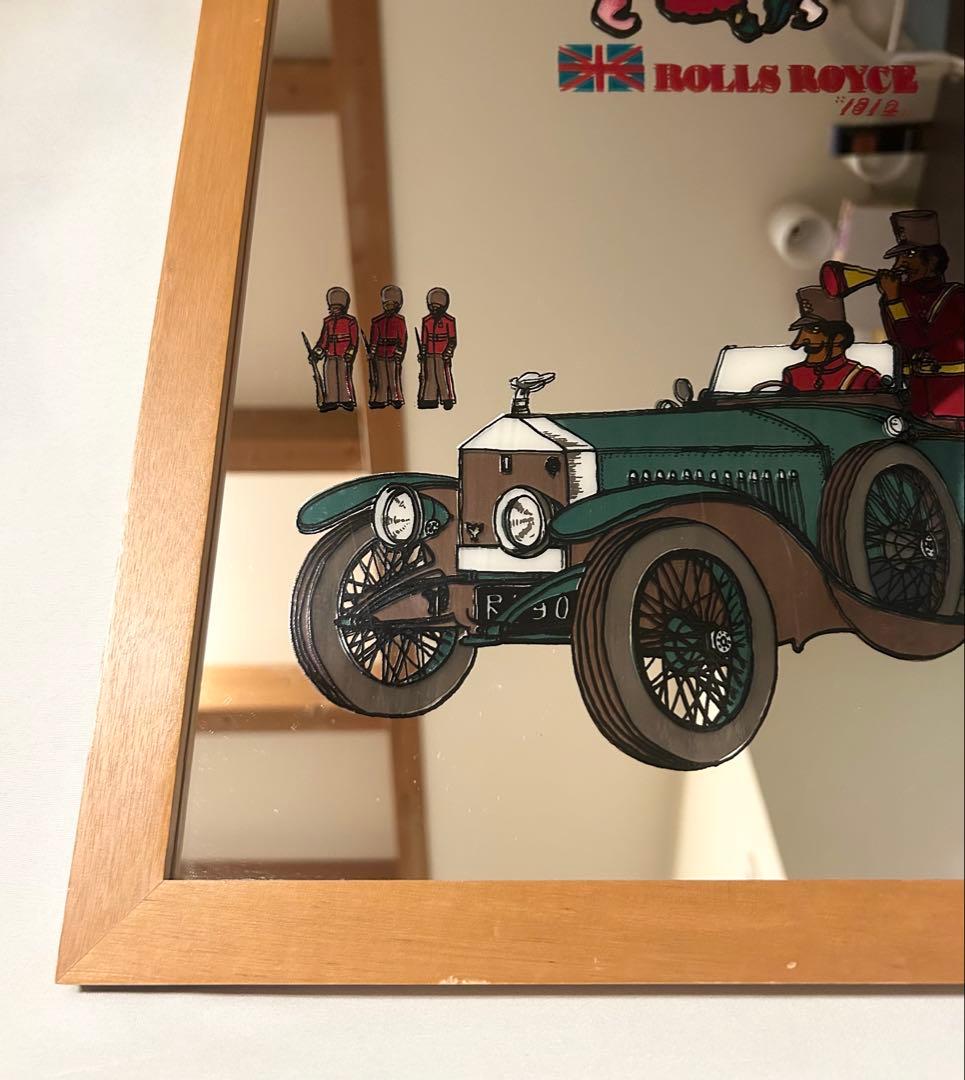 ロールスロイス ROLLS ROYCE 1912 パブミラー 希少 レア 骨董