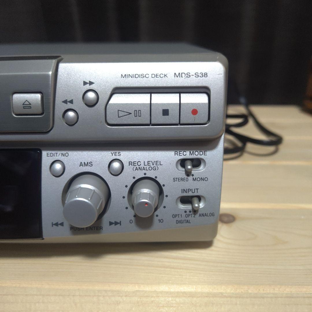 SONY ミニディスクデッキ MDS-S38