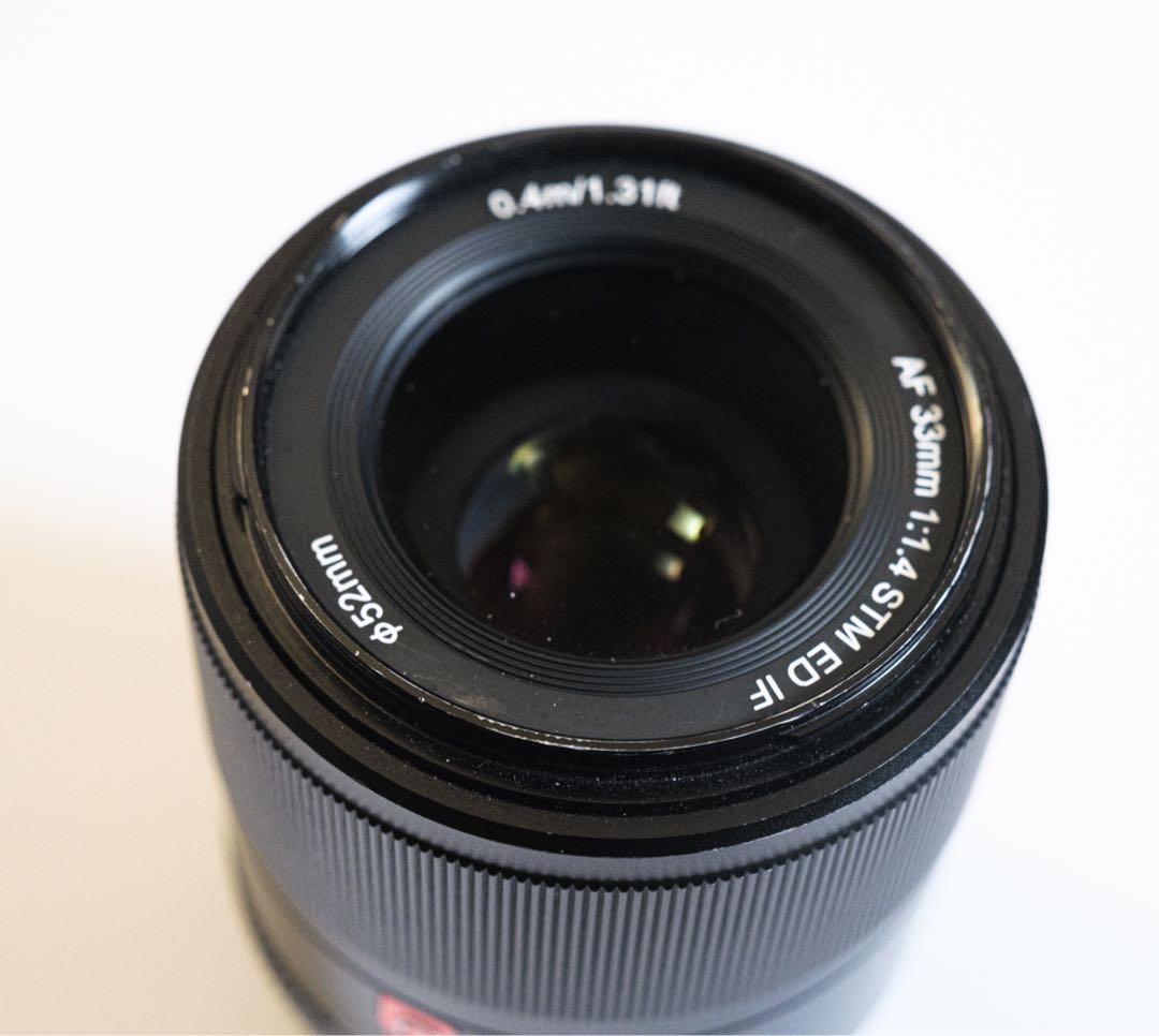 VILTROX AF 33mm F1.4 STM 富士フイルム Xマウント用