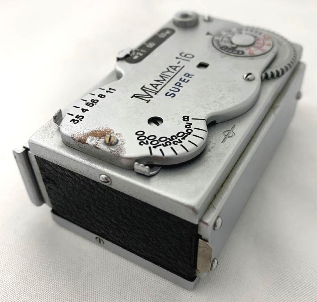 MAMIYA SUPER 16 元箱 プラケース 革ケース