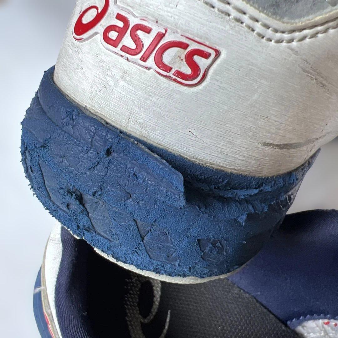 27cm アシックス 安全靴 BOA ウィンジョブ CP306 3E 白赤