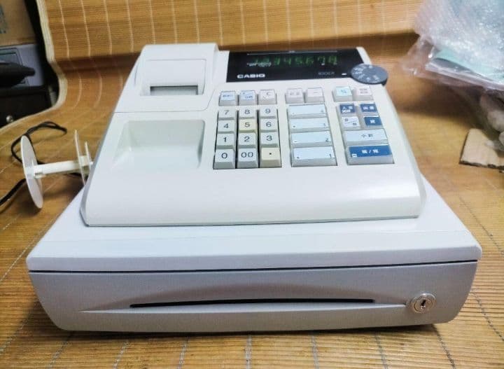 カシオレジスター　100ER　簡単便利特殊　送料込　077288