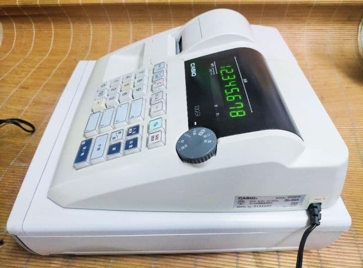カシオレジスター　100ER　簡単便利特殊　送料込　077288