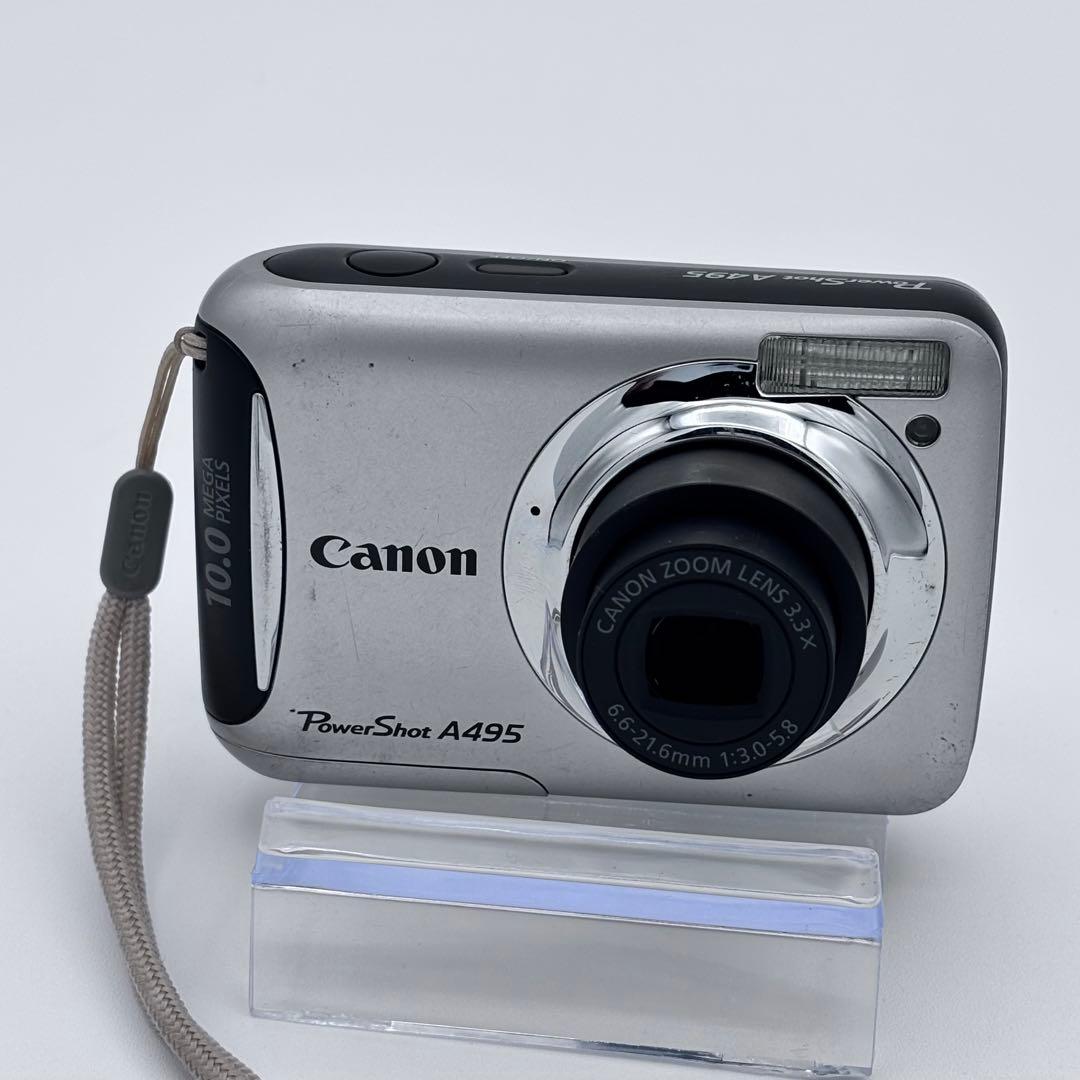 Canon PowerShot A495 デジタルカメラ 1000万画素 動作品