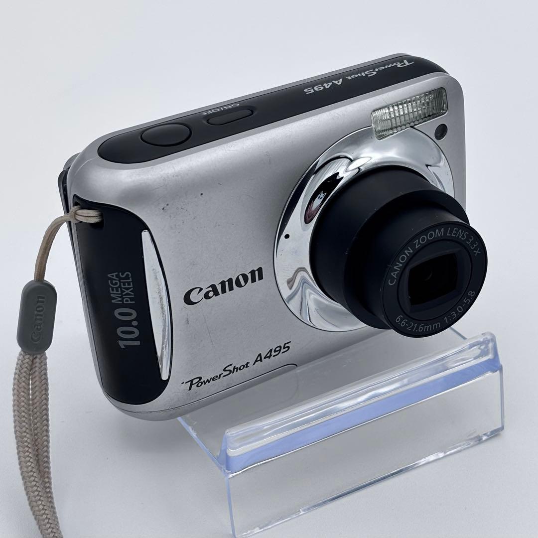 Canon PowerShot A495 デジタルカメラ 1000万画素 動作品