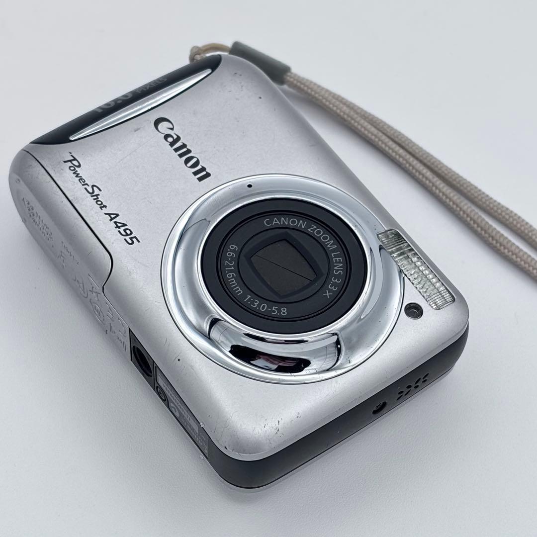 Canon PowerShot A495 デジタルカメラ 1000万画素 動作品