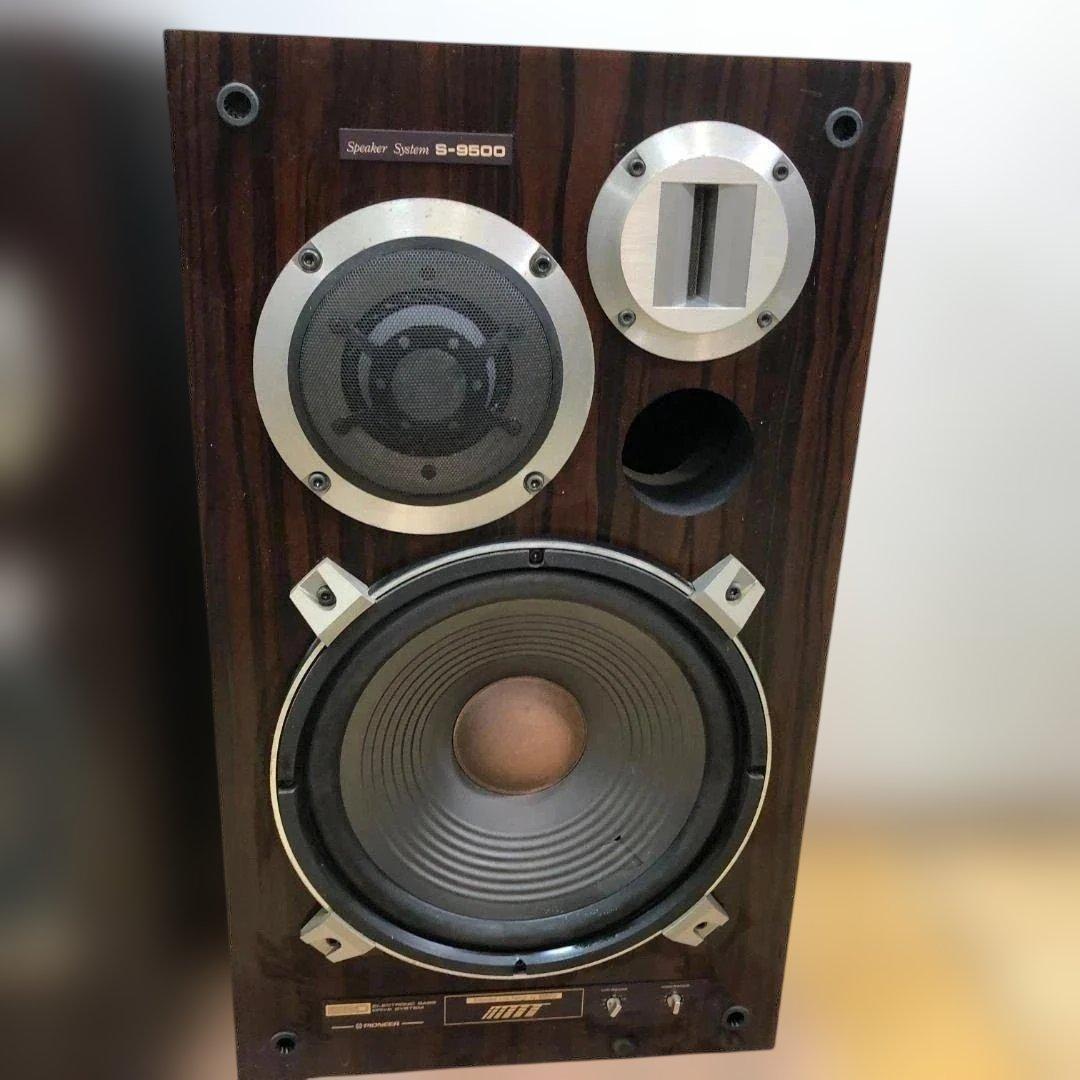 ②左　パイオニア S-9500 スピーカー ビンテージ 日本製 260308-3