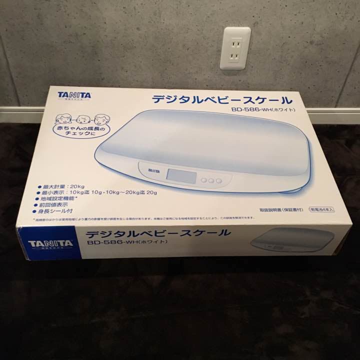 R_mama TANITA タニタ デジタルベビースケール BD-586
