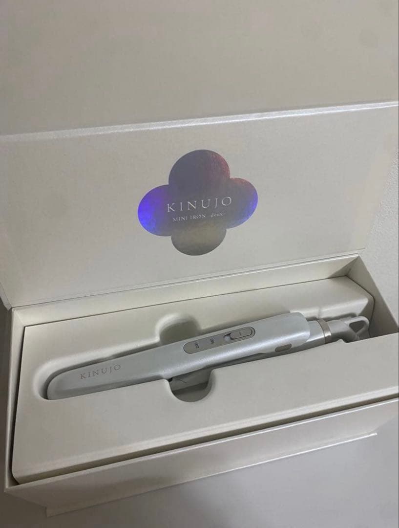 KINUJO MINI IRON -deux-ホワイト【新品未使用】