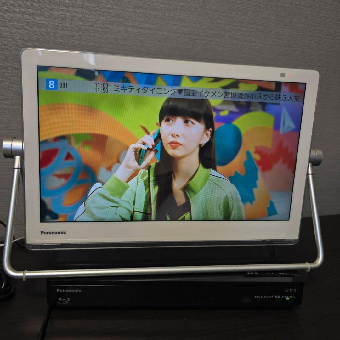 PanasonicVIERAポータブルテレビ、ブルーレイレコーダーオマケ付