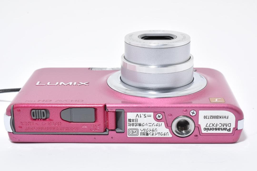 ■美品■ パナソニック　Panasonic LUMIX DMC-FX77 ピンク