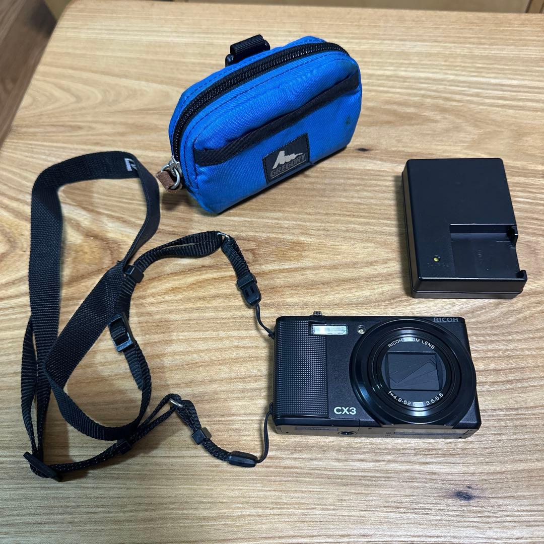 【美品】RICOH CX3 コンパクトデジタルカメラ リコー
