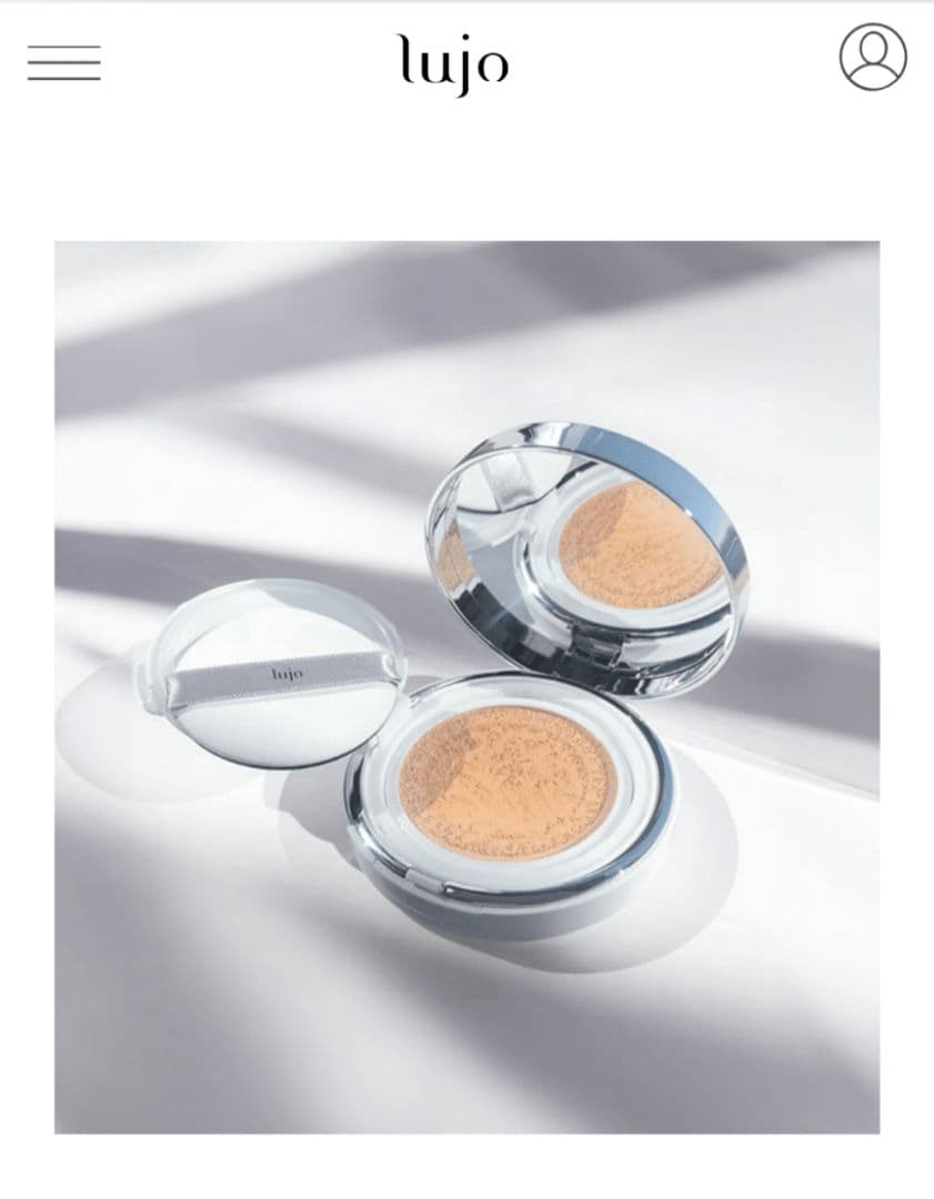 新品・未開封！　lujo NEEDLE CUSHION FOUNDATION
