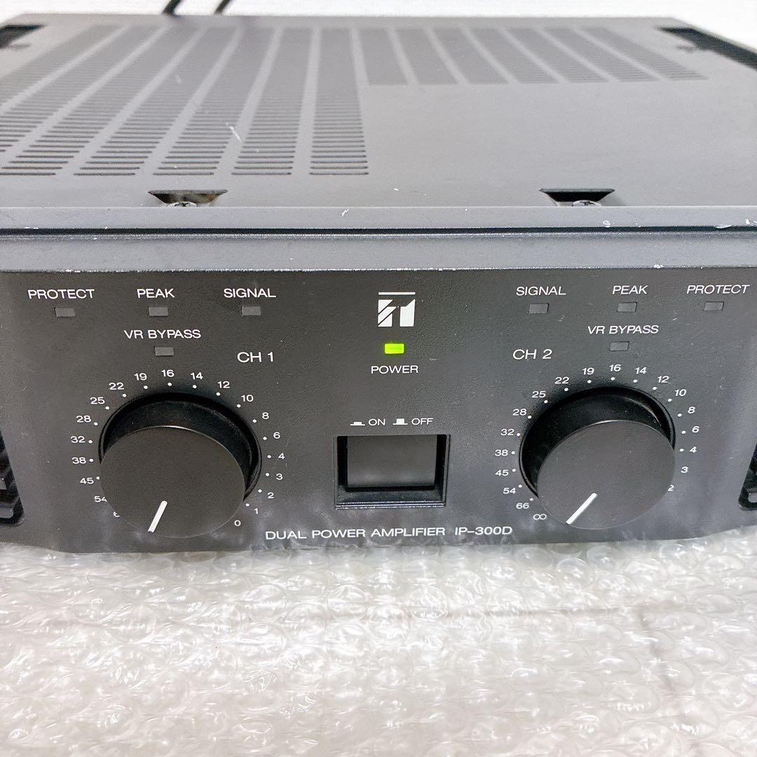 TOA DUAL POWER AMPLIFIER パワーアンプ IP-300D