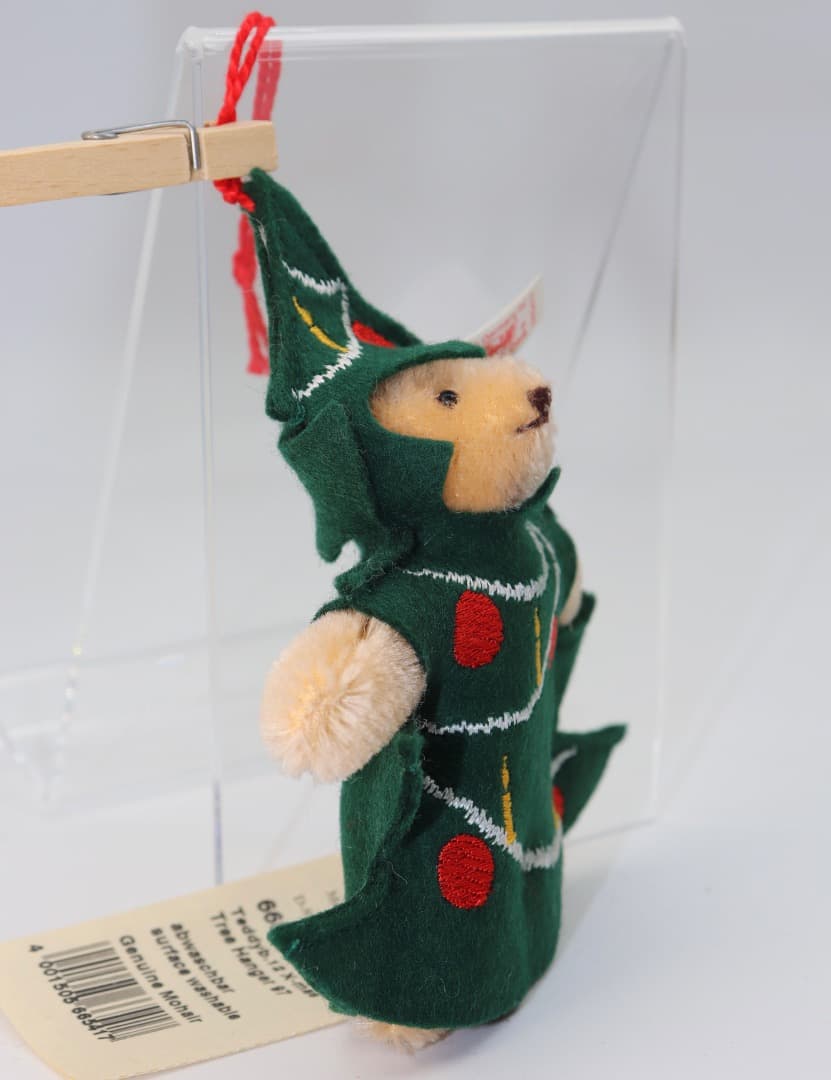 STEIFF クリスマスツリー・オーナメント・ベア1997年 ぬいぐるみ12cm