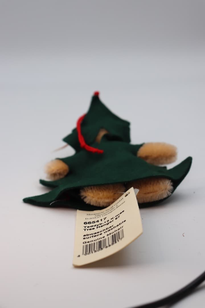 STEIFF クリスマスツリー・オーナメント・ベア1997年 ぬいぐるみ12cm