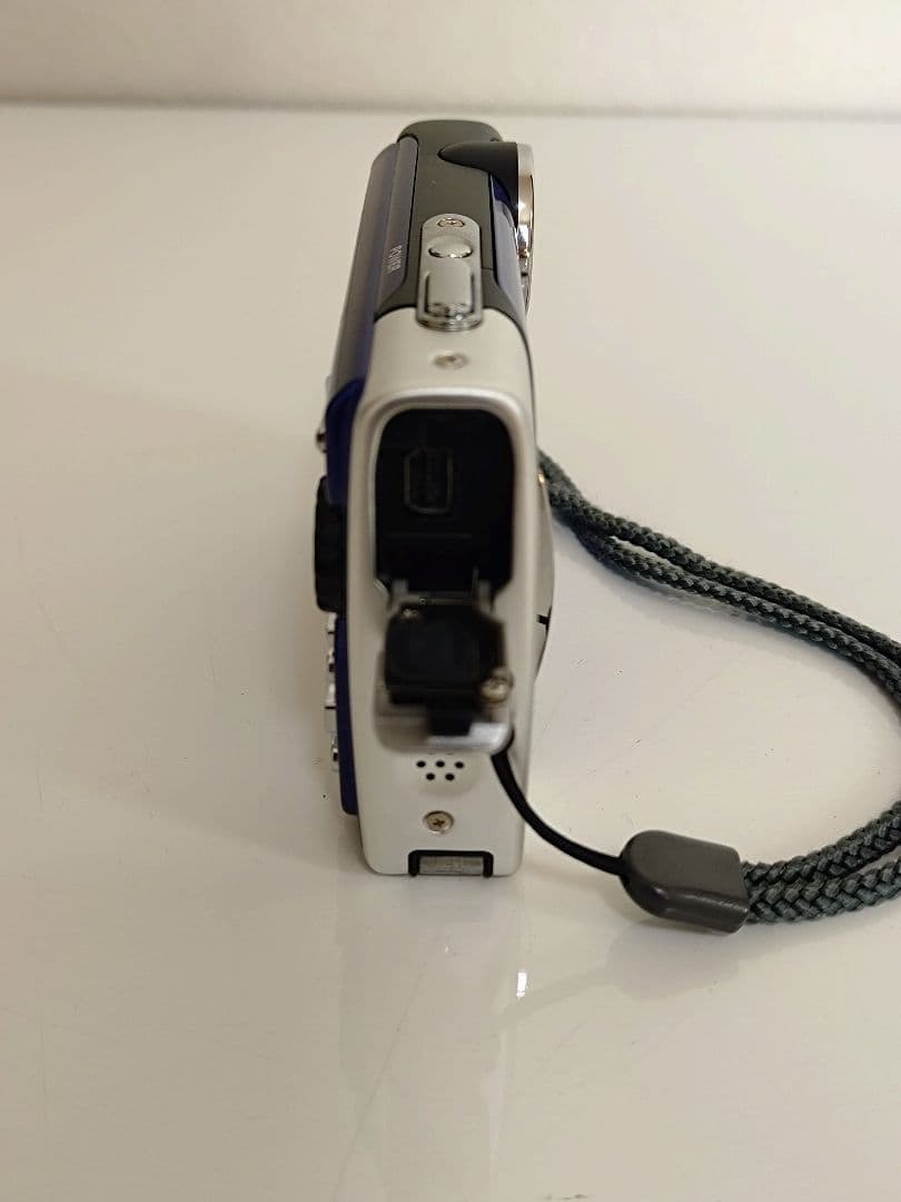 OLYMPUS μ790SW ブルー 動作確認済 xDカードM+1GB 室内保管