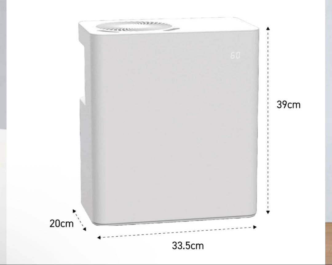 SANKA パワースチーム加湿器 800mL/h 加湿器 扇風機