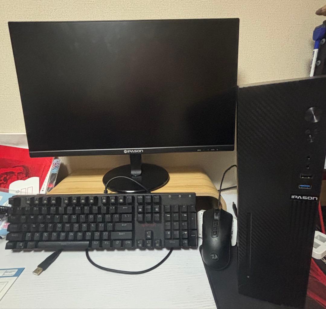 お買い得！！IPASON デスクトップPCセットまとめ売り！特別おまけ付き！