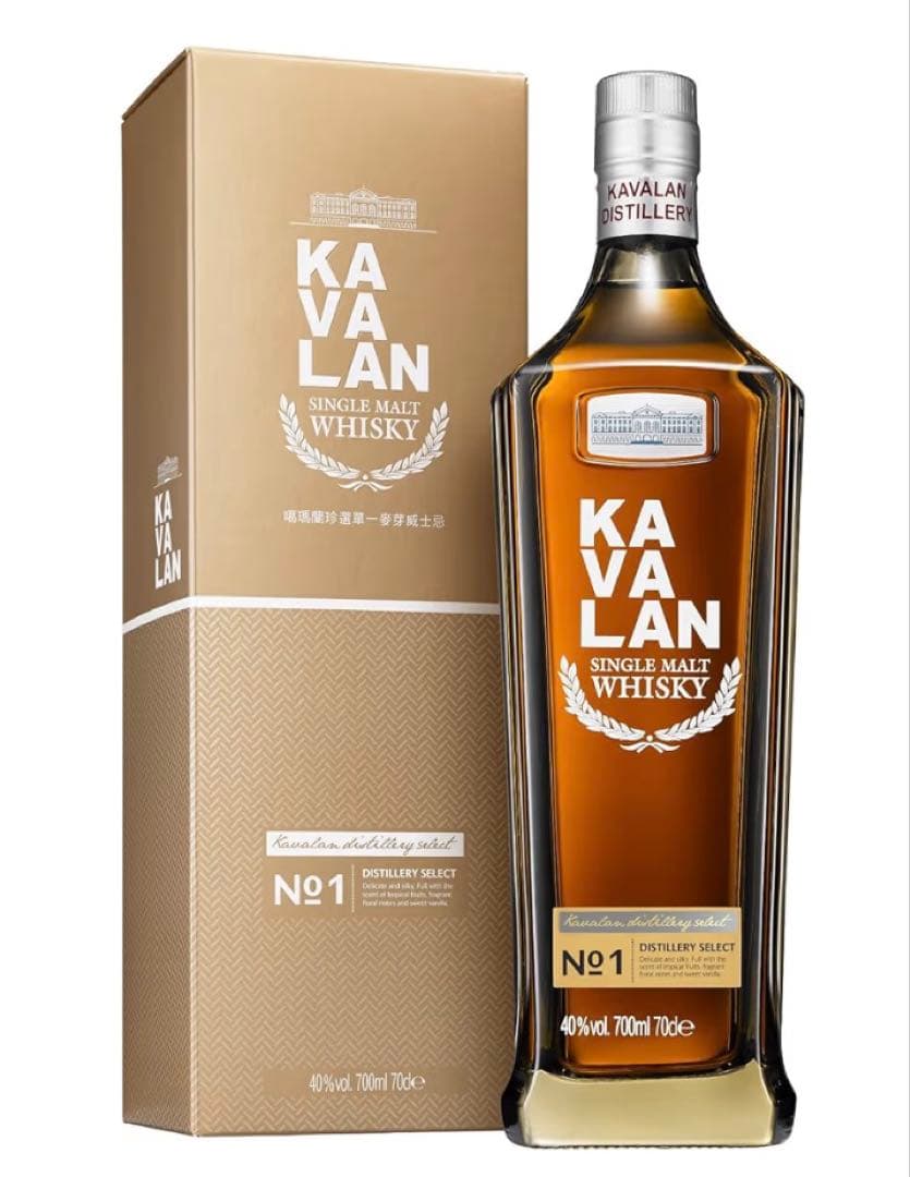 【新品/未開封】KAVALAN シングルモルトウイスキー 700ml x2本