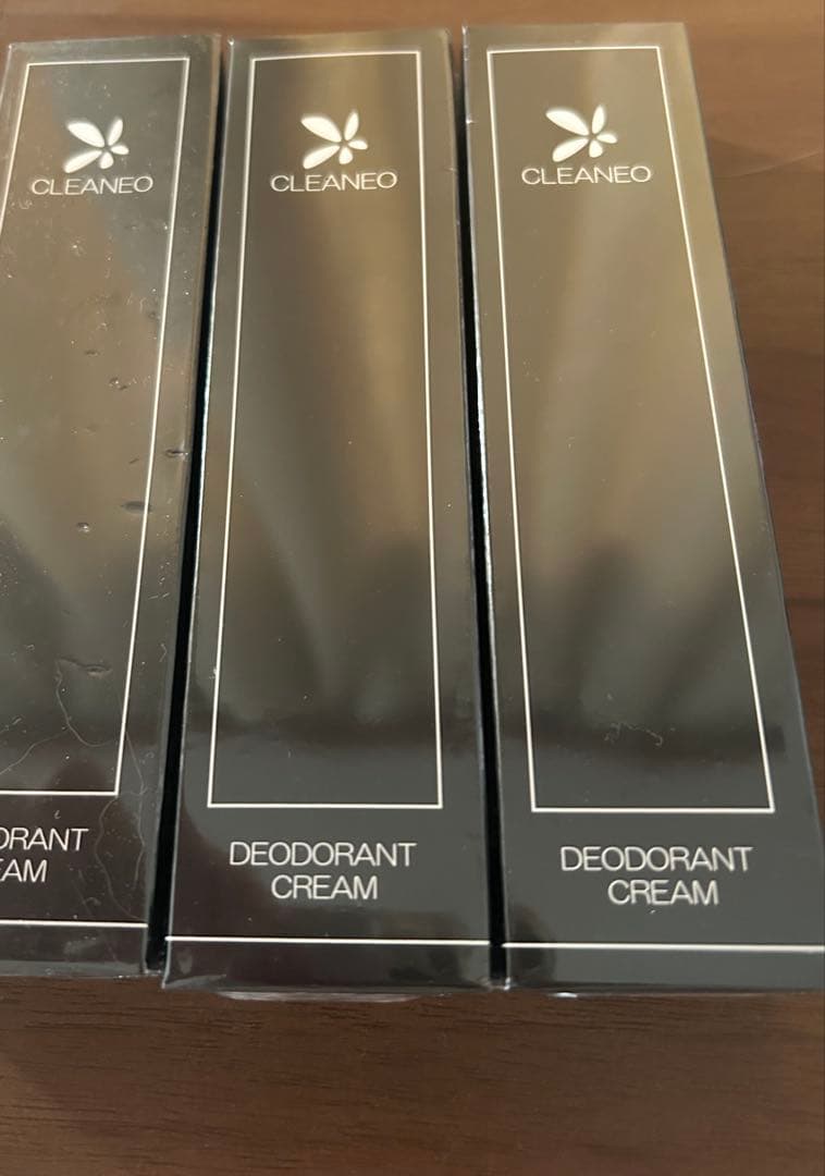 新品未開封 CLEANEO 薬用 デオドラントクリーム 3本セット