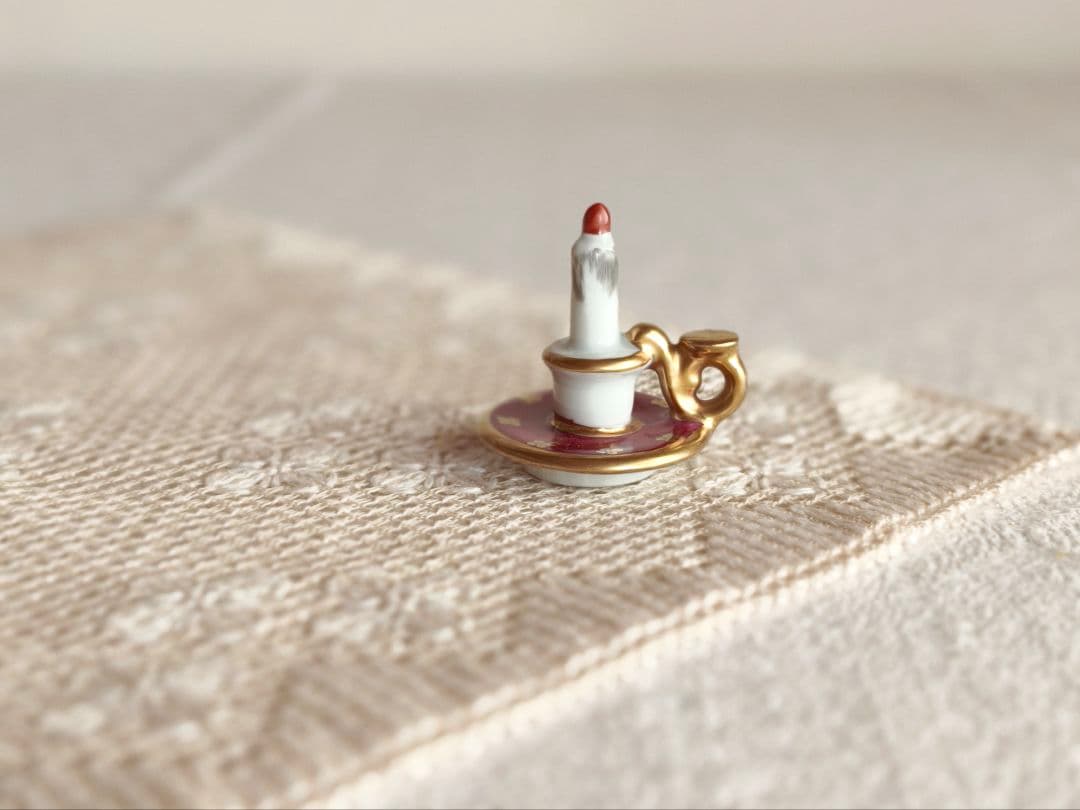* vintage candle * ✵ * ✵ 陶器の キャンドル