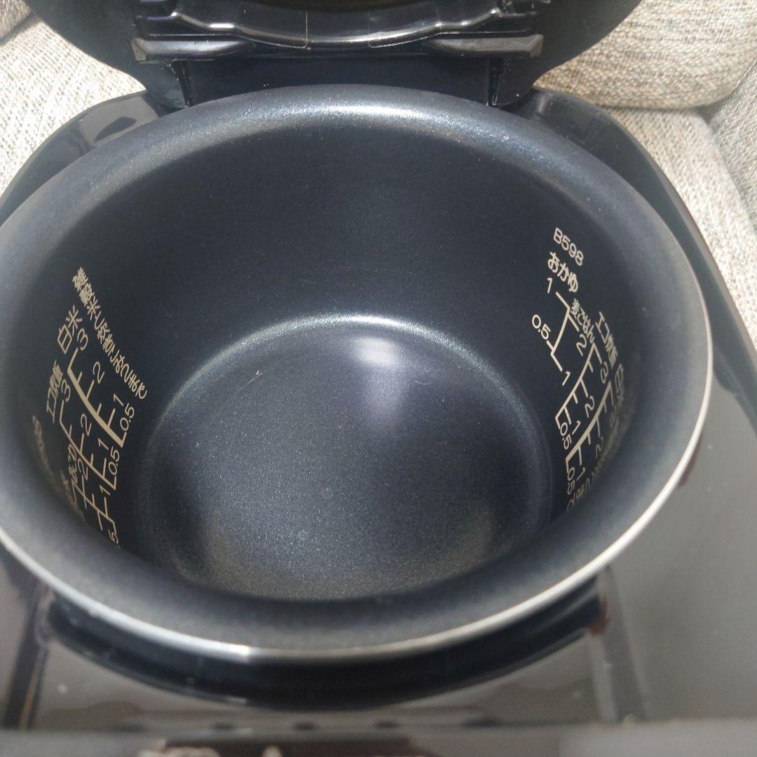 象印 NL-BV05 炊飯器 黒色 3合炊　495W