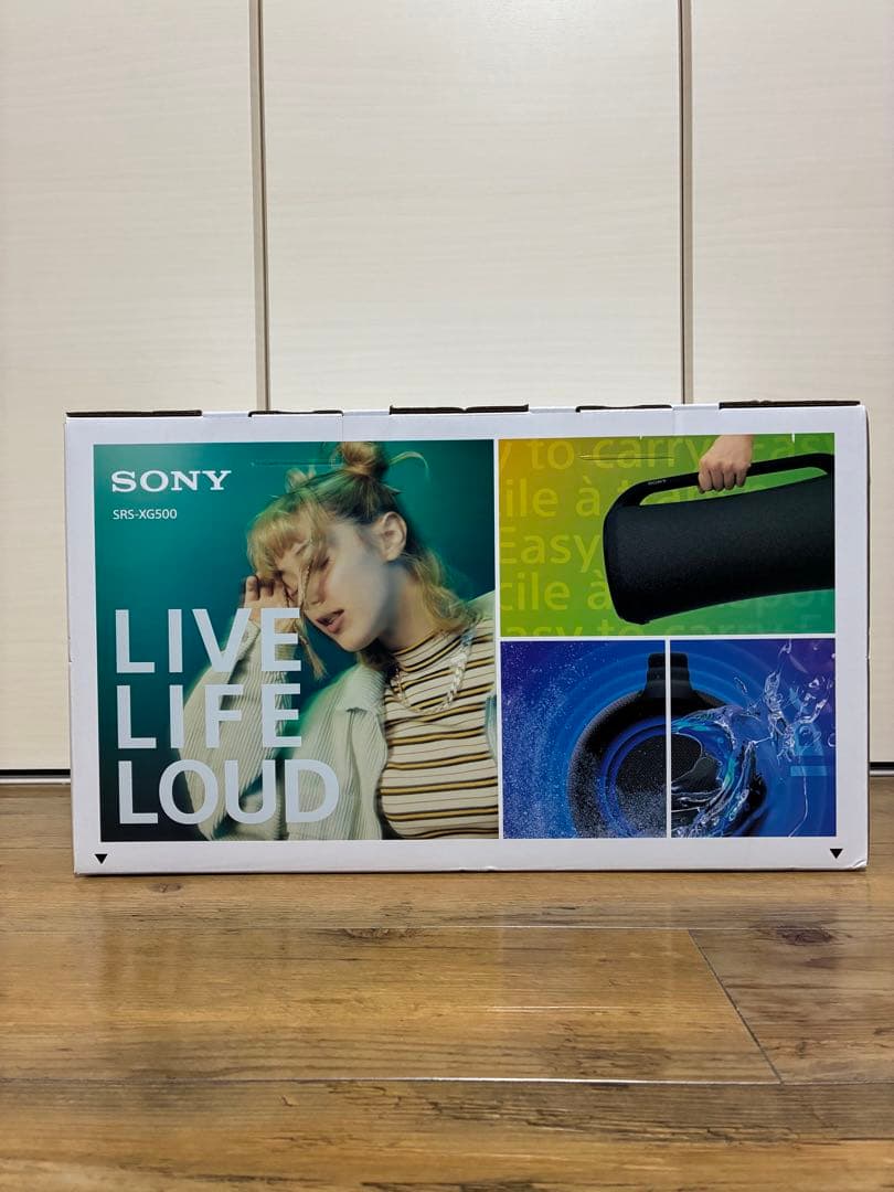 【新品未開封】 SONY SRS-XG500 ワイヤレスポータブルスピーカー