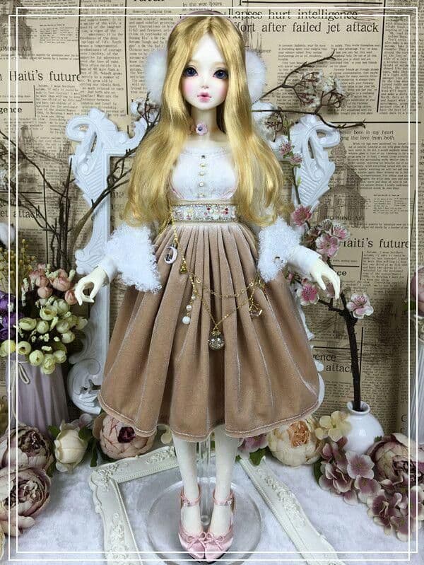 G09 BJD 1/3 ドール 衣装　洋服 ワンピース 6点セット ハンドメ