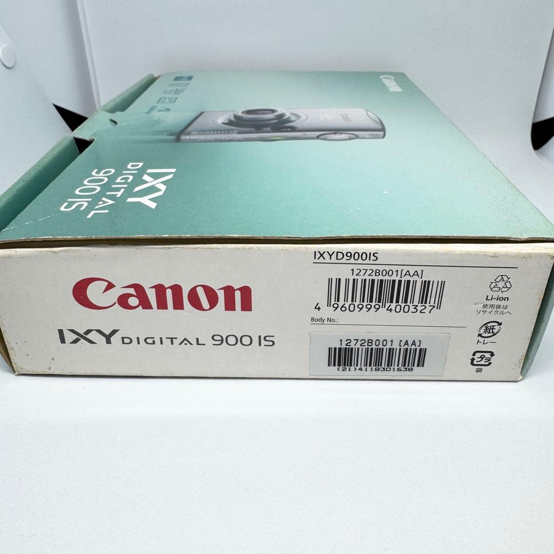 Canon IXY DIGITAL 900 IS 箱付 充電器付 動作品