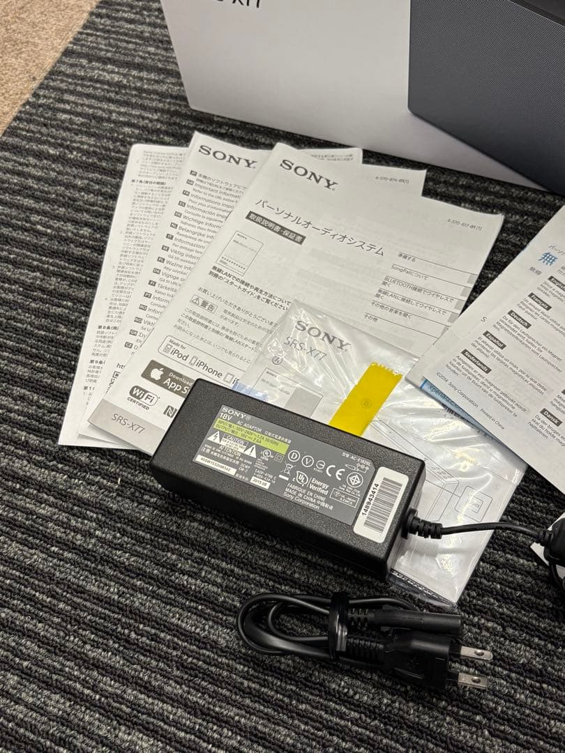 【極上品】ソニー SONY SRS-X77 LDAC スピーカー 生産終了 純正