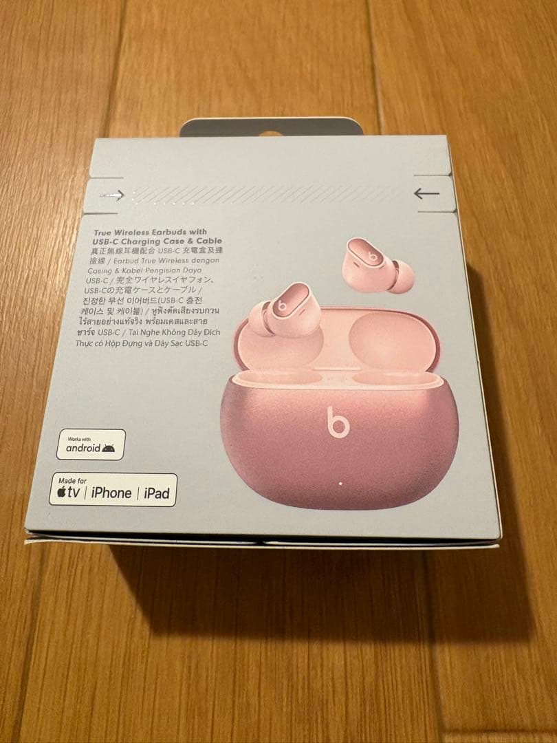 Beats Studio Buds + MT2Q3PA/A コズミックピンク
