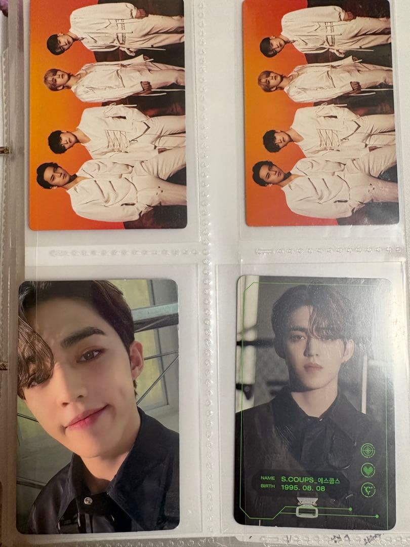 SEVENTEEN S.COUPS エスクプス　トレカ　74枚セット