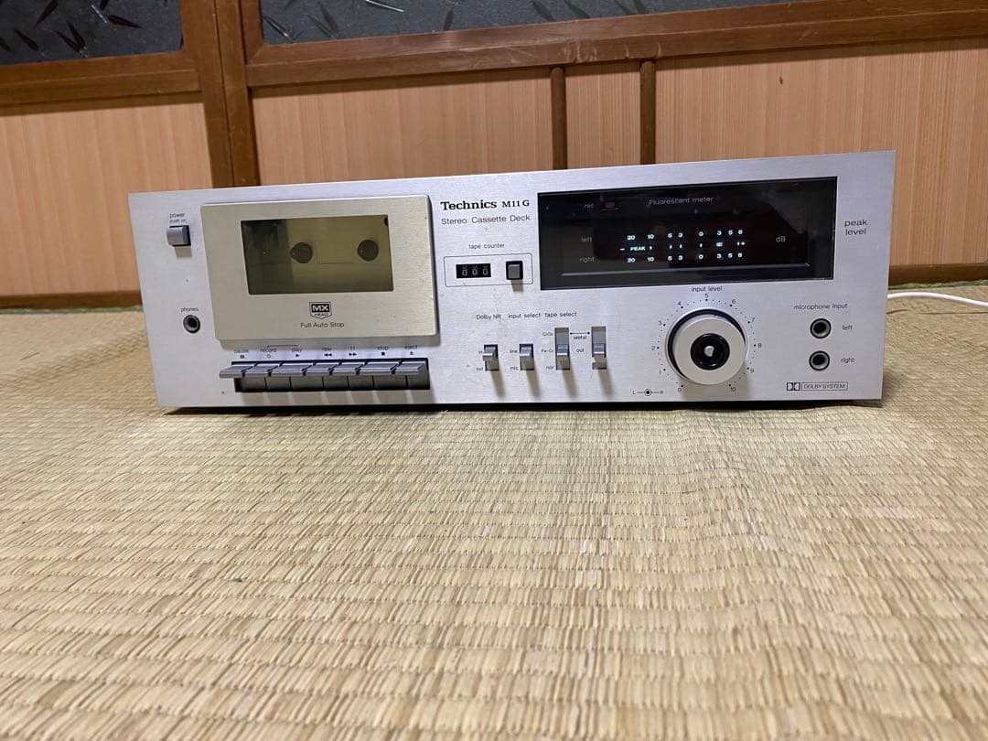 Technicsアンプチューナーカセットデッキセット