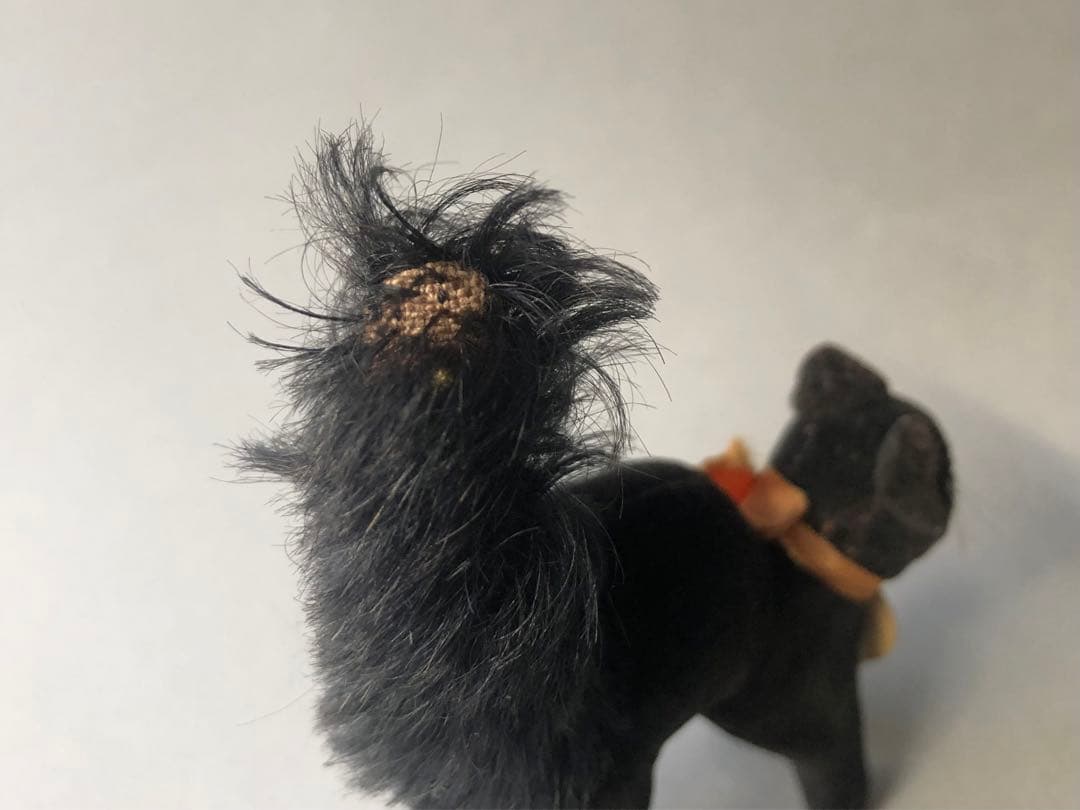 Steiff　猫のトムキャット　最小　黒猫