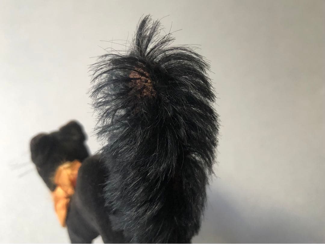 Steiff　猫のトムキャット　最小　黒猫