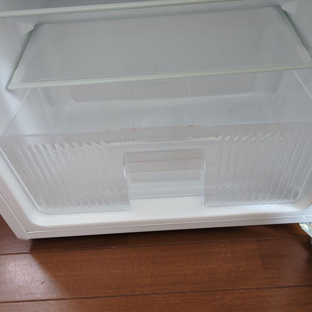 comfee 二段式冷蔵庫 ホワイト 90L 右開き
