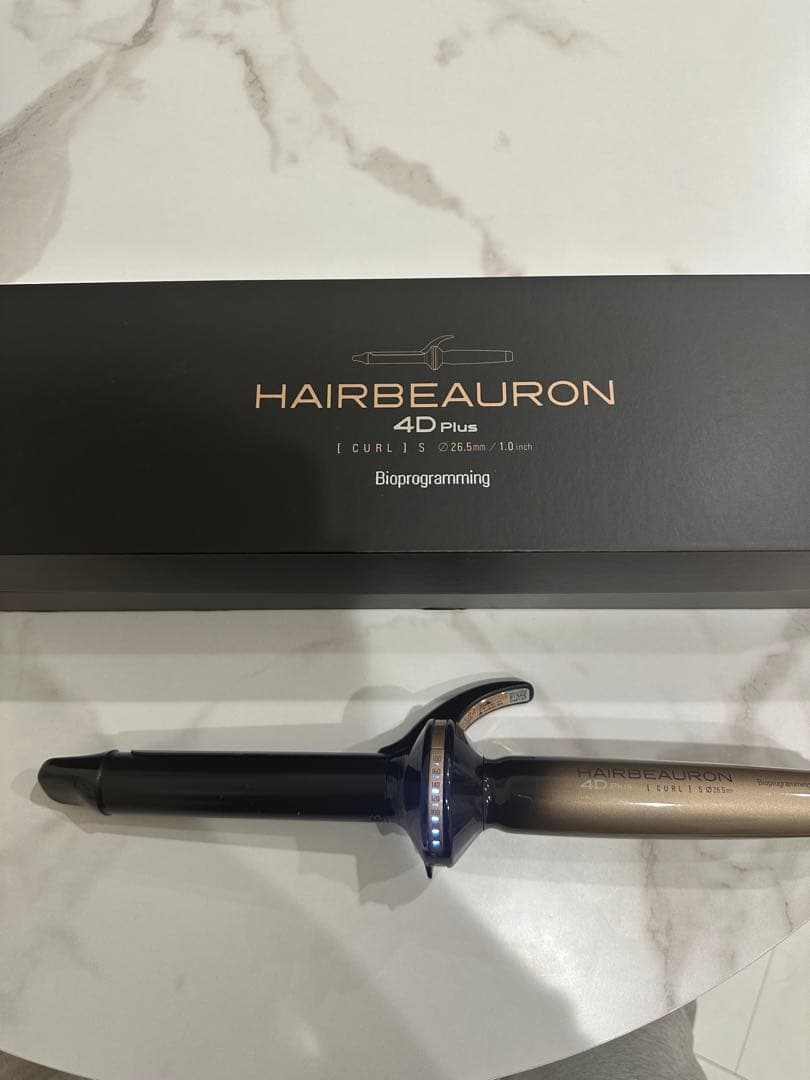 HAIRBEAURON 4D Plus カールヘアアイロン 25mm